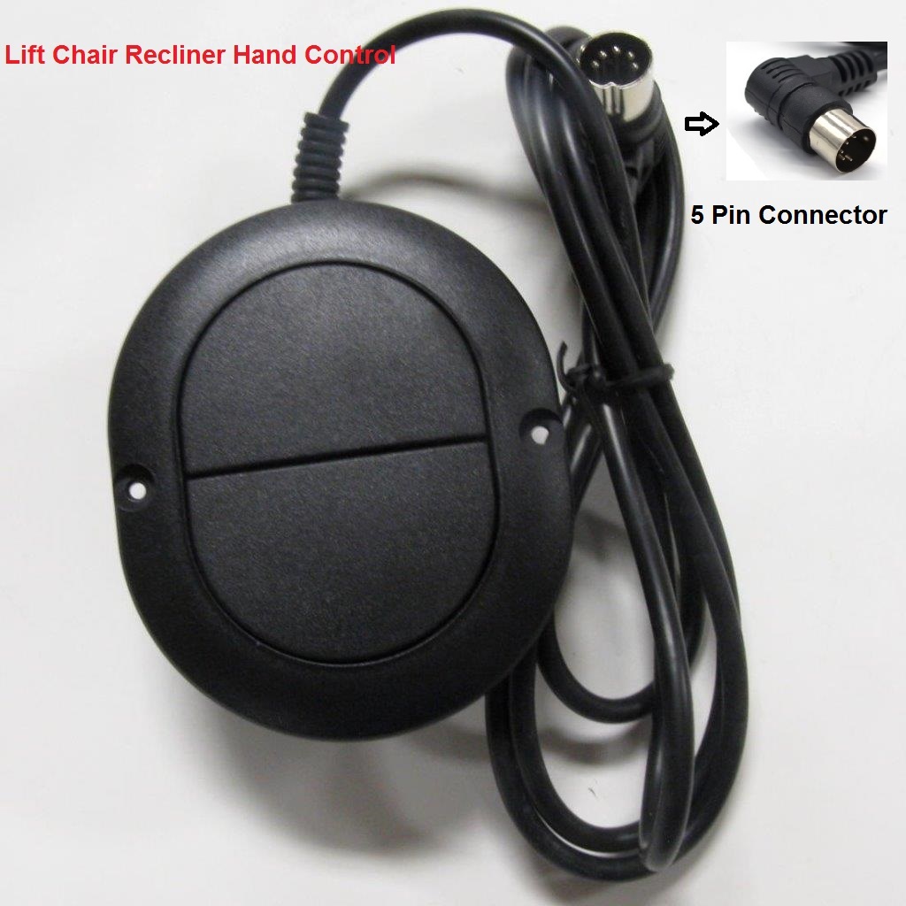 Pride  Lift Chair 5 pin 2-Button Hand Control Remote Recliner Okin LIMOSS Ashley