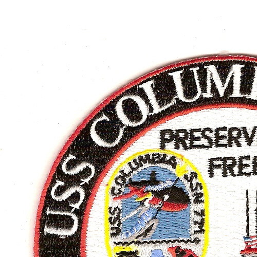 Submarine USS Columbia Base Patch