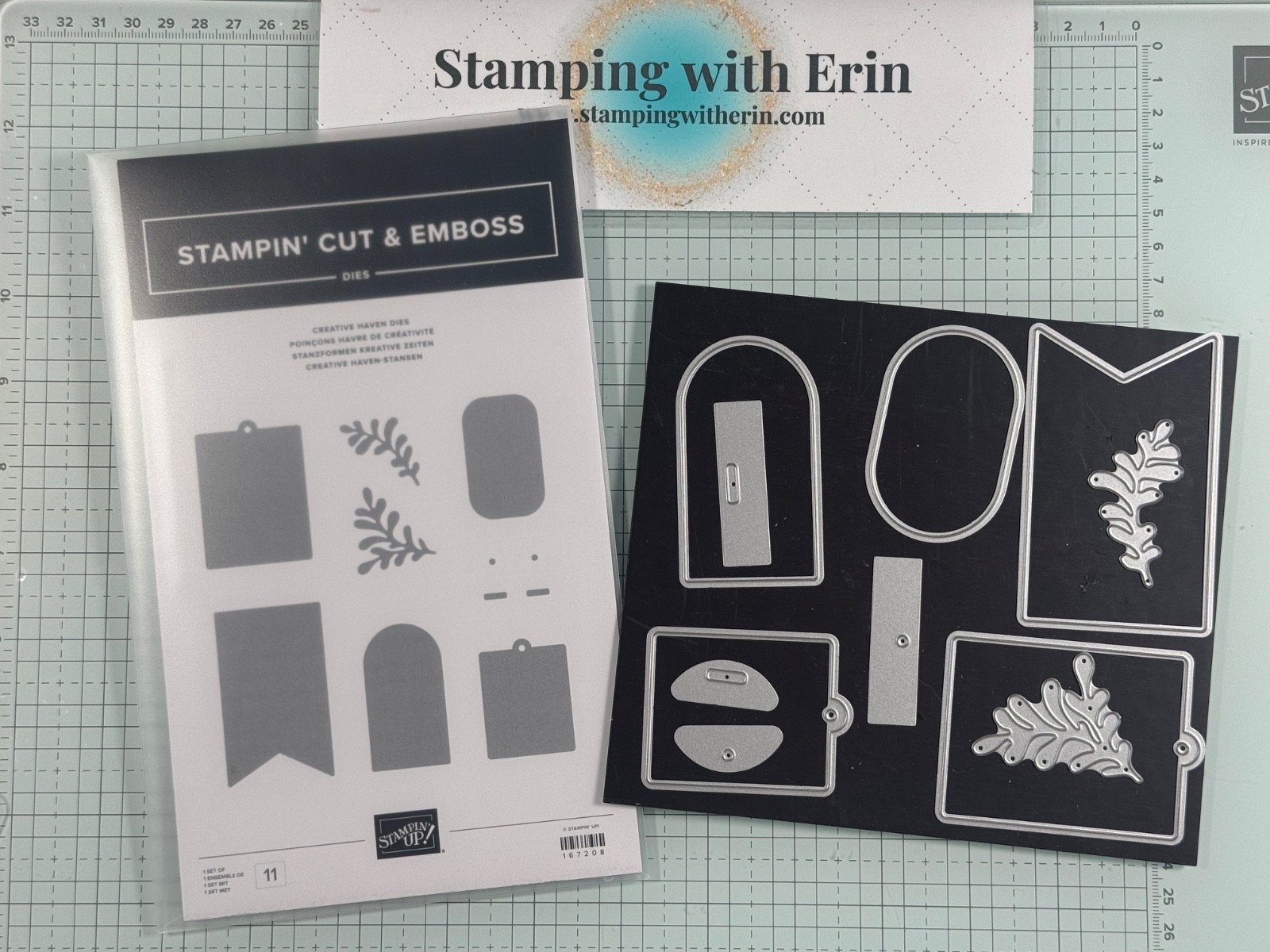 Stampin' Up! CREATIVE HAVEN DIES- Brand New!