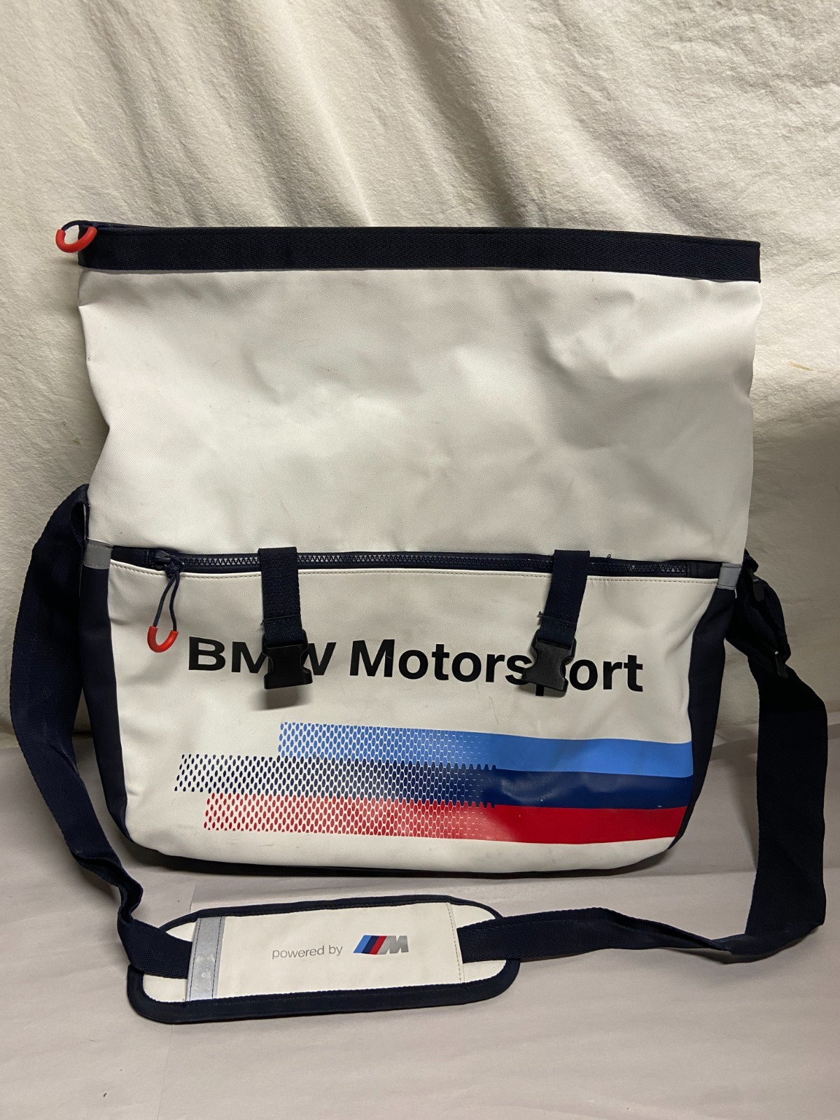 RARE BMW Motorsport Heritage Messenger Bag Laptop Travel Car