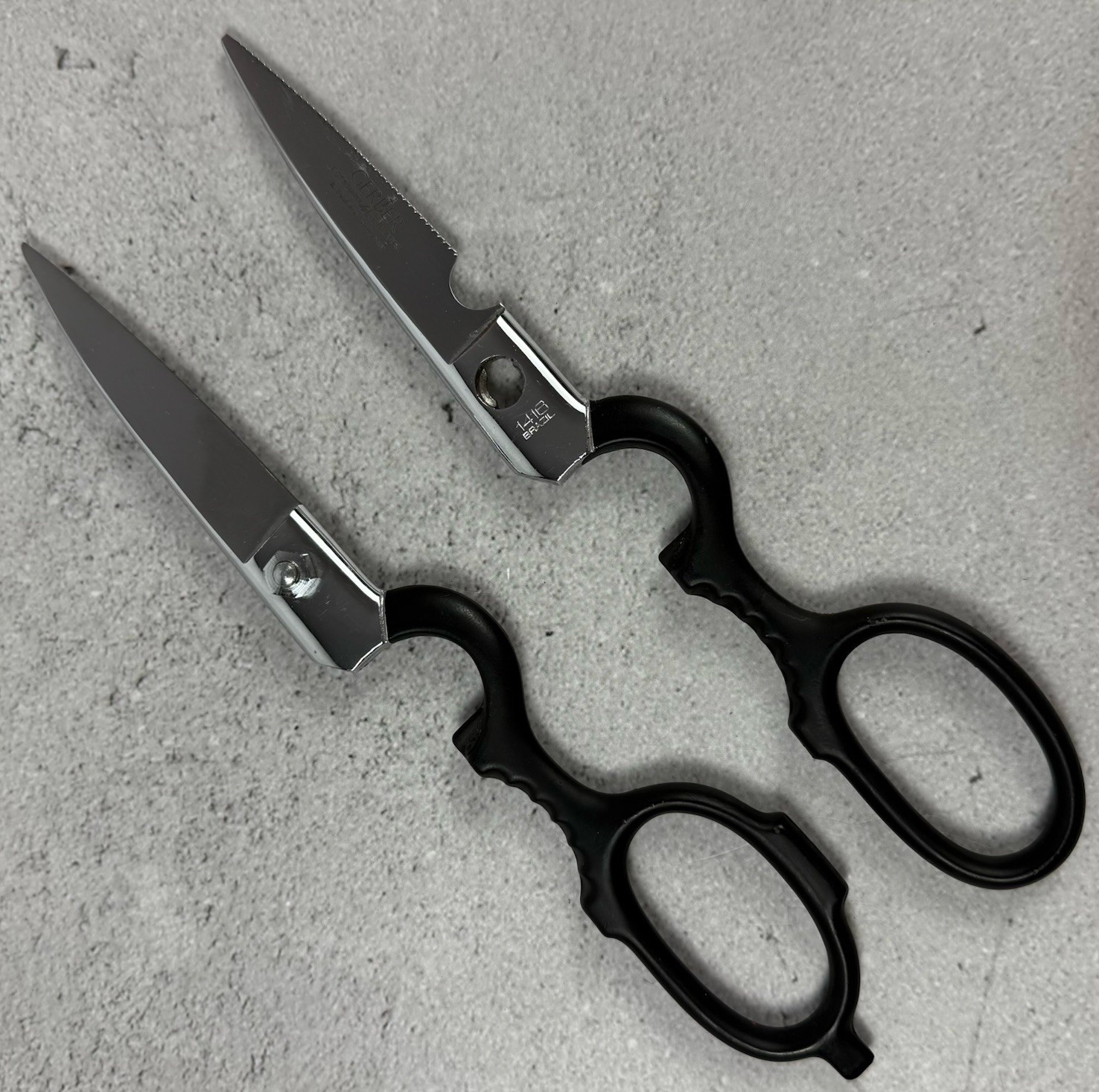 Vintage Gerber 1416 Multi-Purpose Kitchen Shears Pinking Scissors 8 in. Sharp