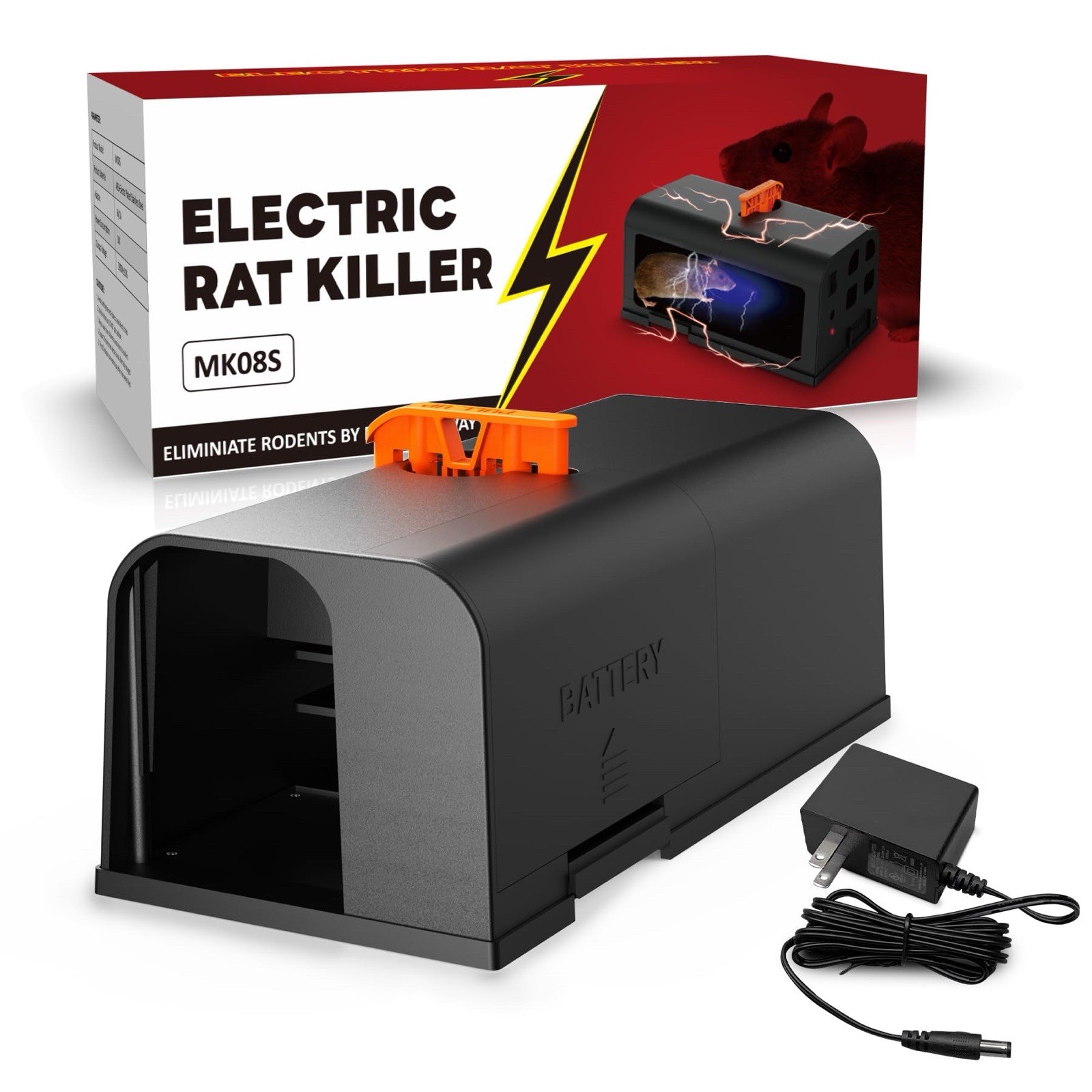 *Brand New* Thanos Electric Rat Rodent Killer MK08S Battery Or Adapter Powered