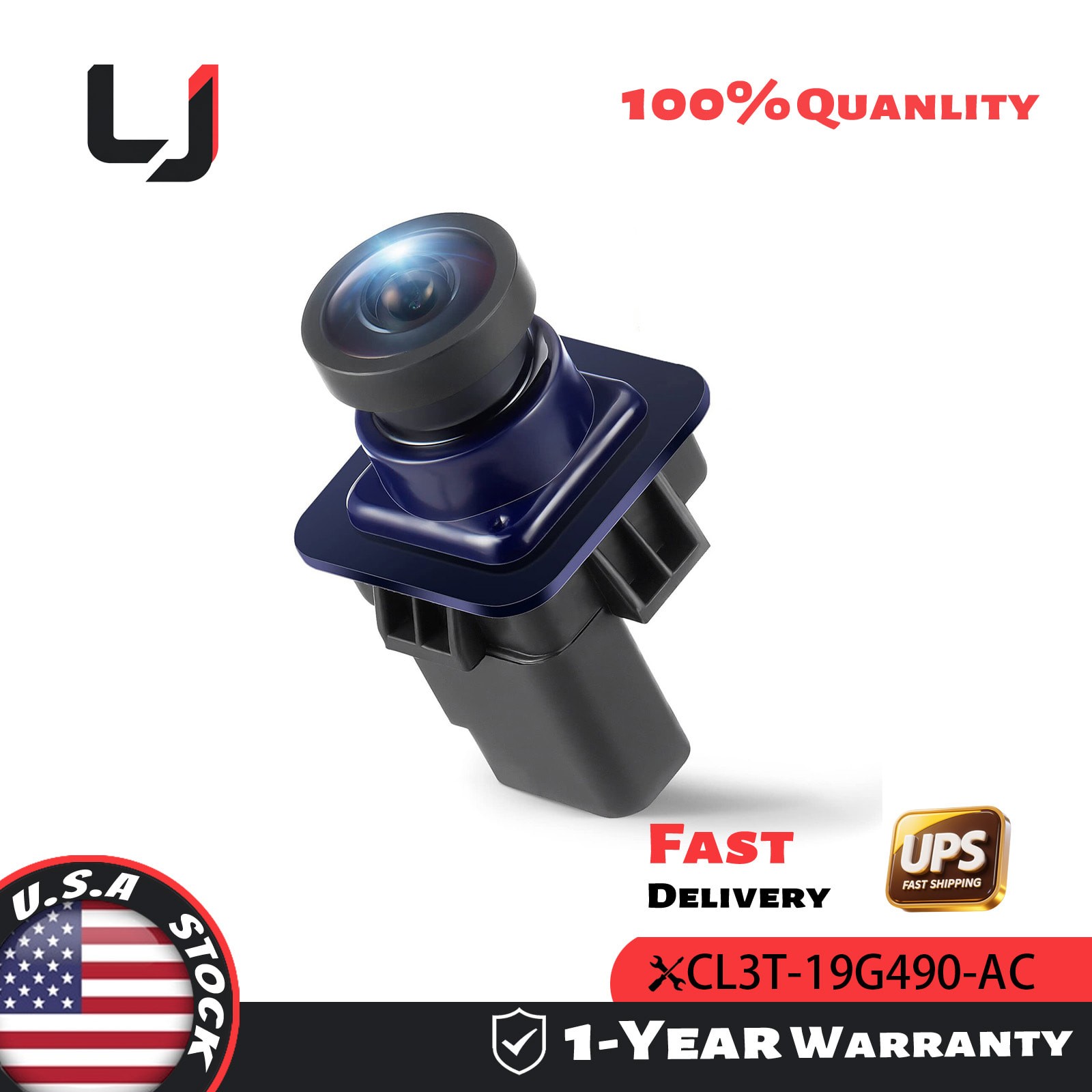 CL3T-19G490-AD Rear Parking Camera System Fits Ford F-150 2011-2014 Back Up