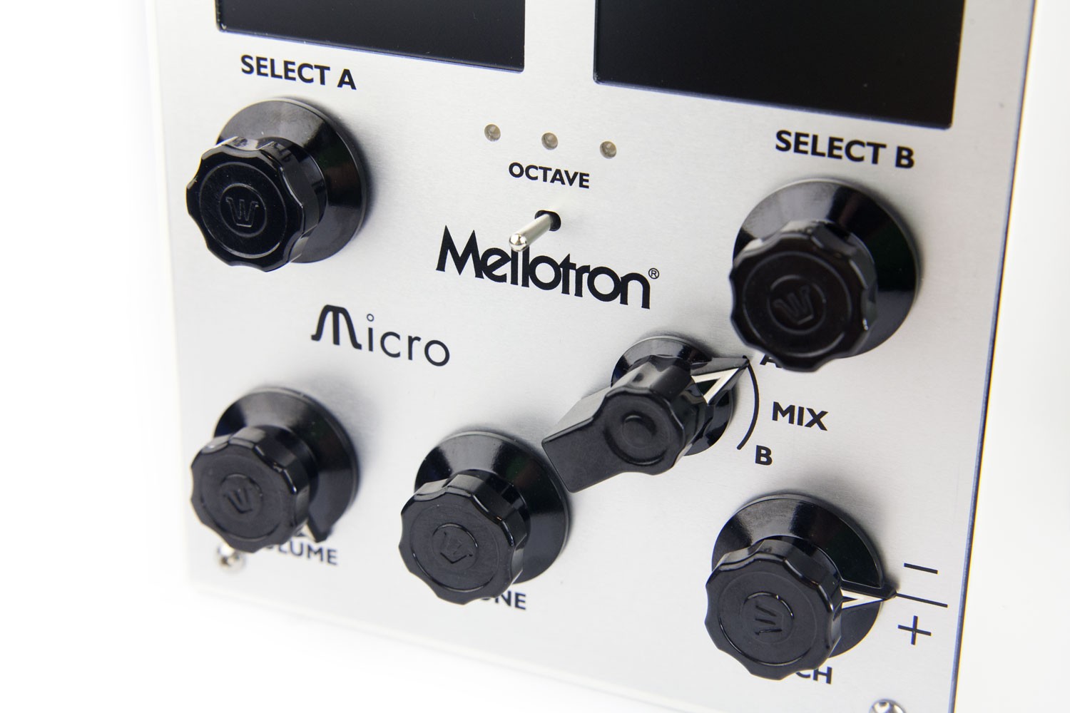 Mellotron Micro Ultra-Compact Digital Mellotron-Style Keyboard - White