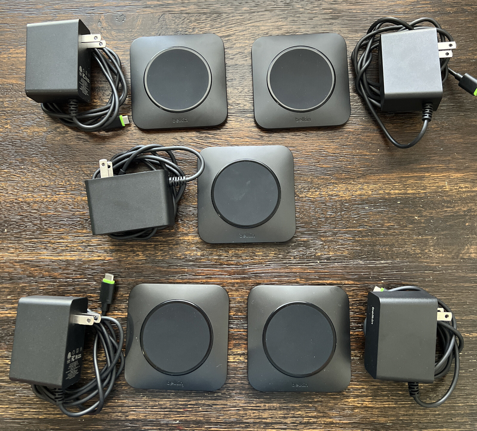 Belkin BoostCharge Pro (LOT OF 5) Universal Easy Align Wireless Charging Pad 15w