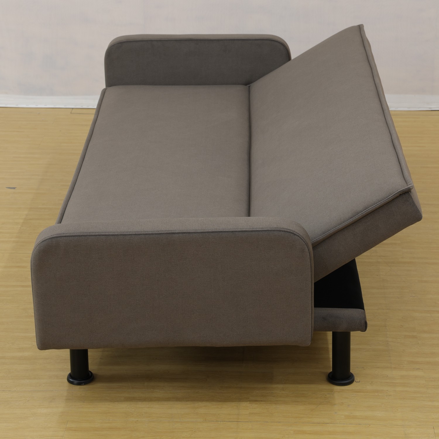Flannel Living Room Sofabed Brown