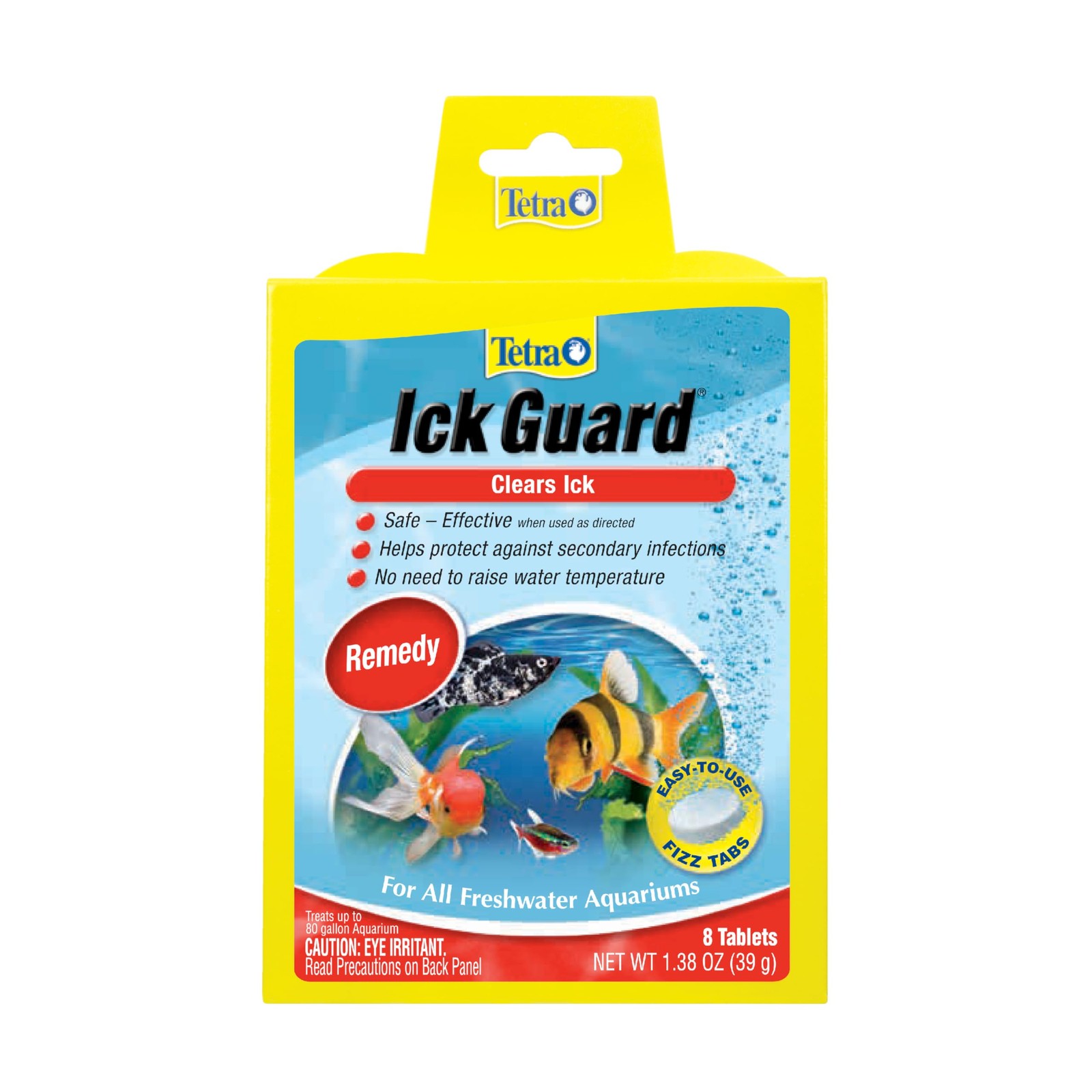 Ick Guard 8 Count, Quick Remedy For Ick In aquariums, Golds & Yellows