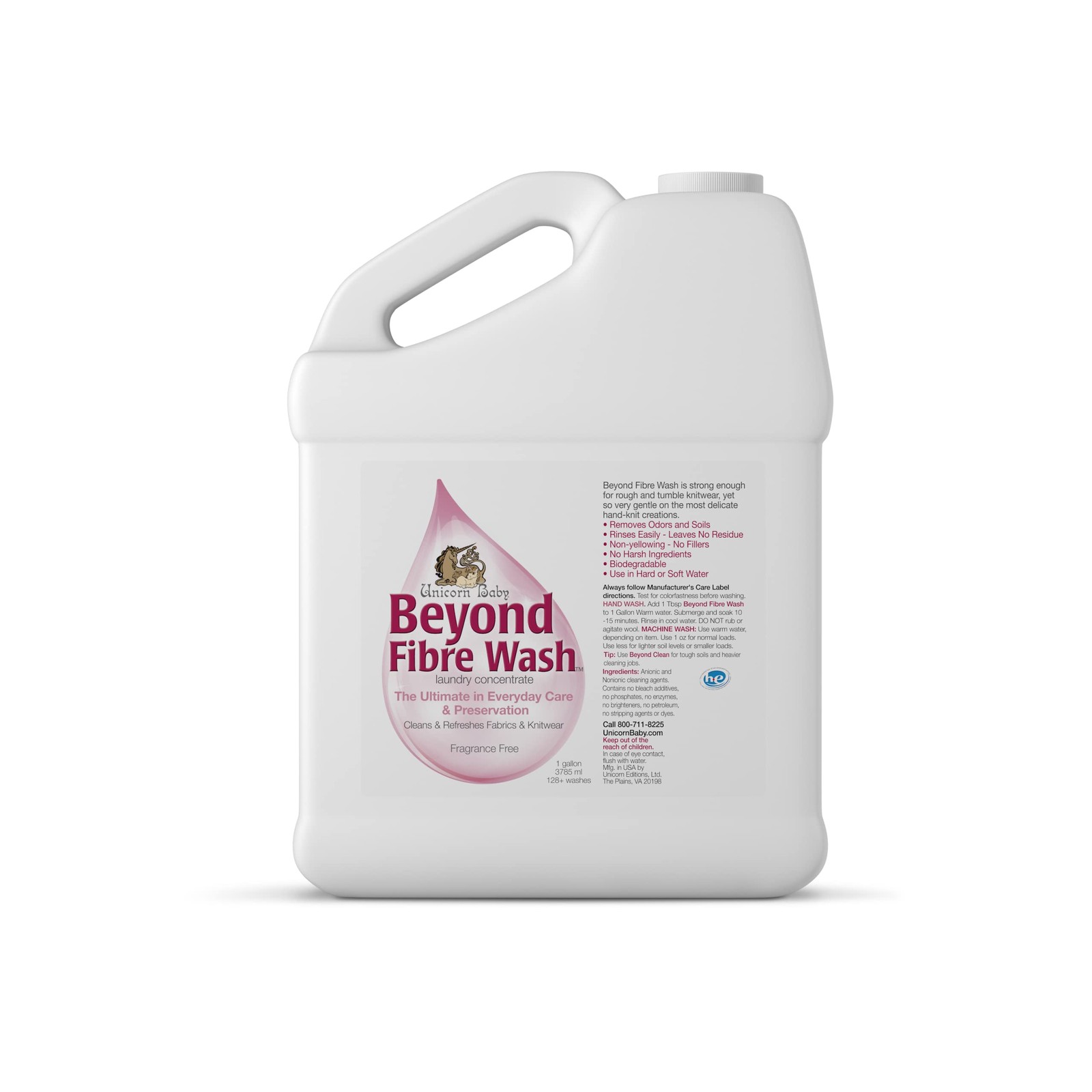 UNICORN BEYOND FIBRE WASH. Daily Wash Detergent for all Types of Fibers.