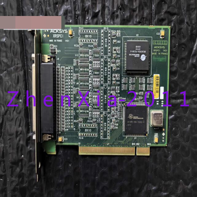 1PC Used ACKSYS XRSPCI 1401 Control card by DHL/Fedex shipping