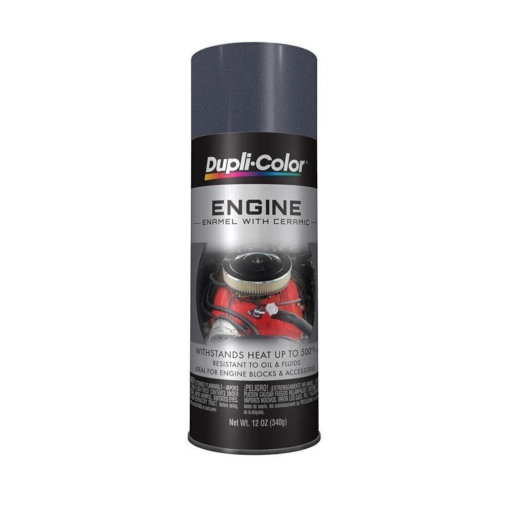Dupli-Color DE1651 Engine Enamel Spray Paint with Ceramic - Cast Coat Iron -...