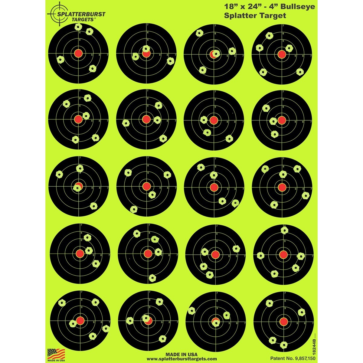 Targets - 18 X 24-4 Inch Bullseye - See