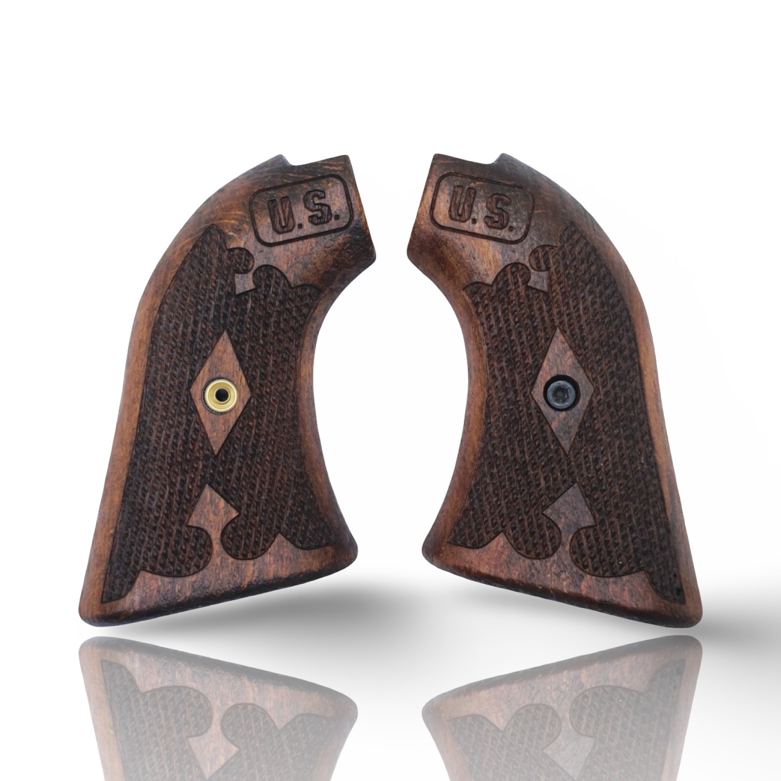 Zib Grips Wooden Series Pistol Grips for Heritage Rough Rider