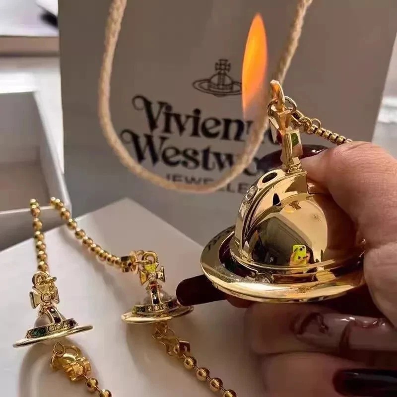 Vivienne Westwood Nana Anime Okazaki Shinichi Pendant  Necklace Chain Lighter