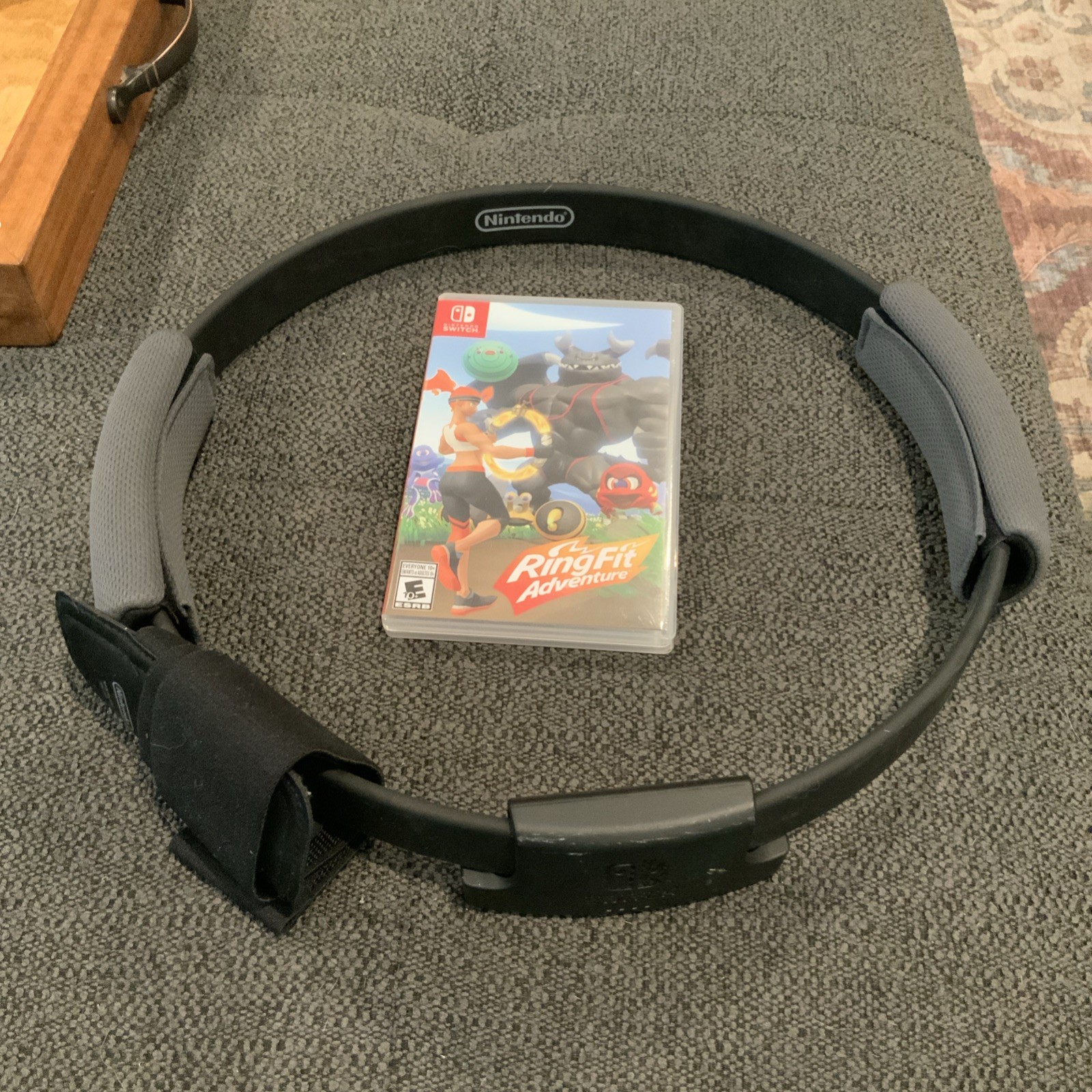 Nintendo Ring Fit Adventure Game, Ring-Con, Leg Strap for Nintendo Switch
