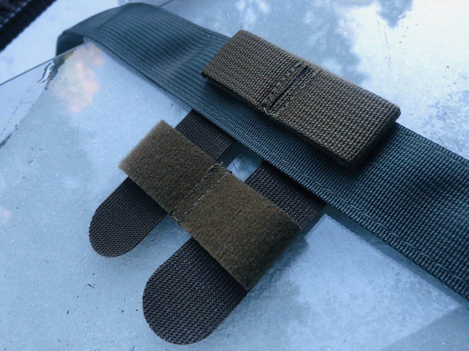 Tactical MOLLE-2-Belt Adapter, Coyote Brown.