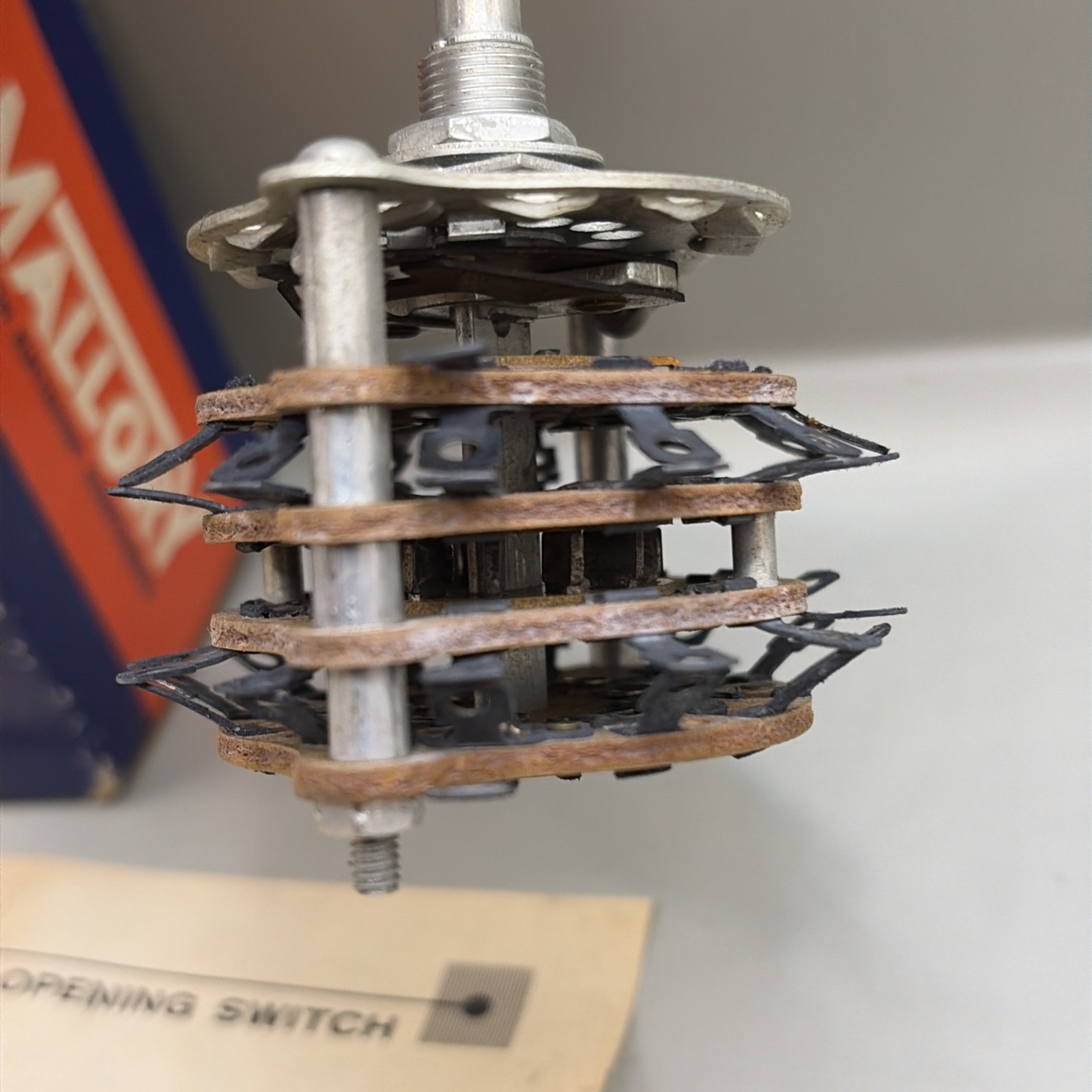 Mallory 1400L Switch Circuit Opening Special 12 Position New In Box