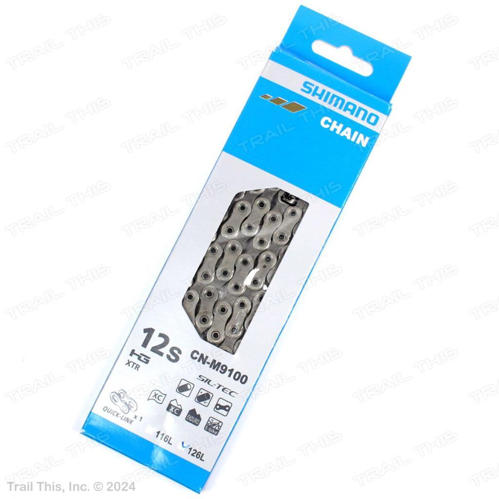 Shimano CN-M9100 12-Speed E-Bike Bicycle Chain HG XTR 126-Links