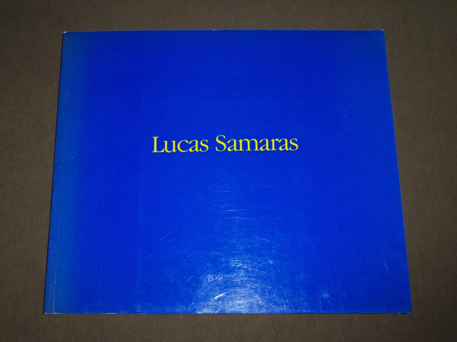 1990 LUCAS SAMARAS WADDINGTON GALLERIES SOFTCOVER CATALOG - KD 5041