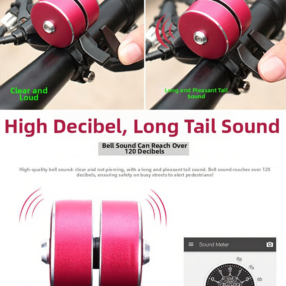 Alloy Bicycle For Horn for Mountain Bikes 42g Lightweight Road Safety Tool