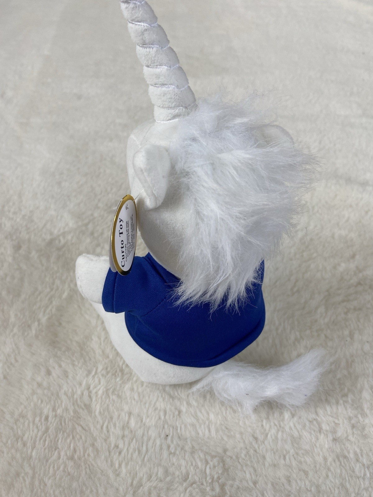 2025 Boston Marathon Official Mascot "Spike" Unicorn Plush Adidas Running Fan