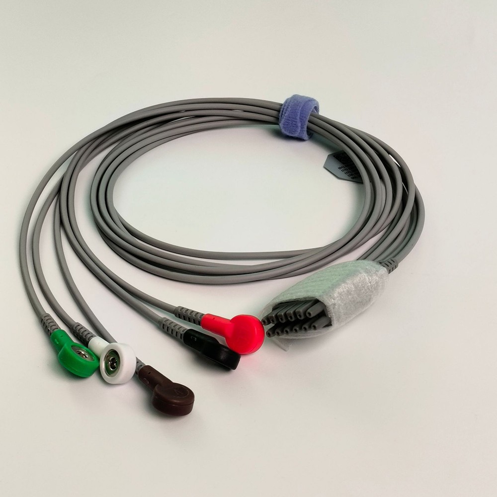 ECG Telemetry Lead Wire 5-Guide for iT20 American Standard Button