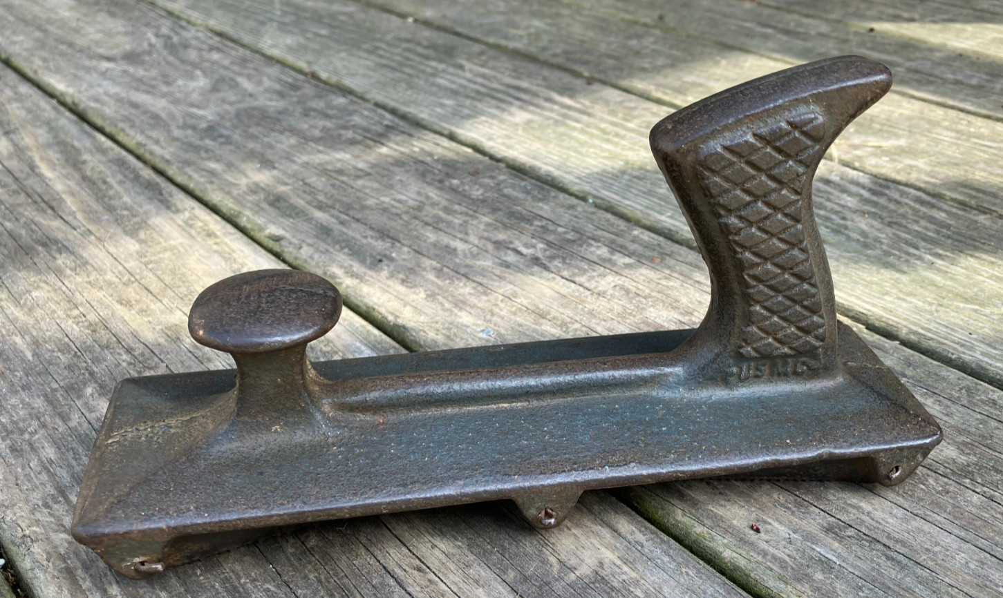 Odd USMC Leather Shaving Plane