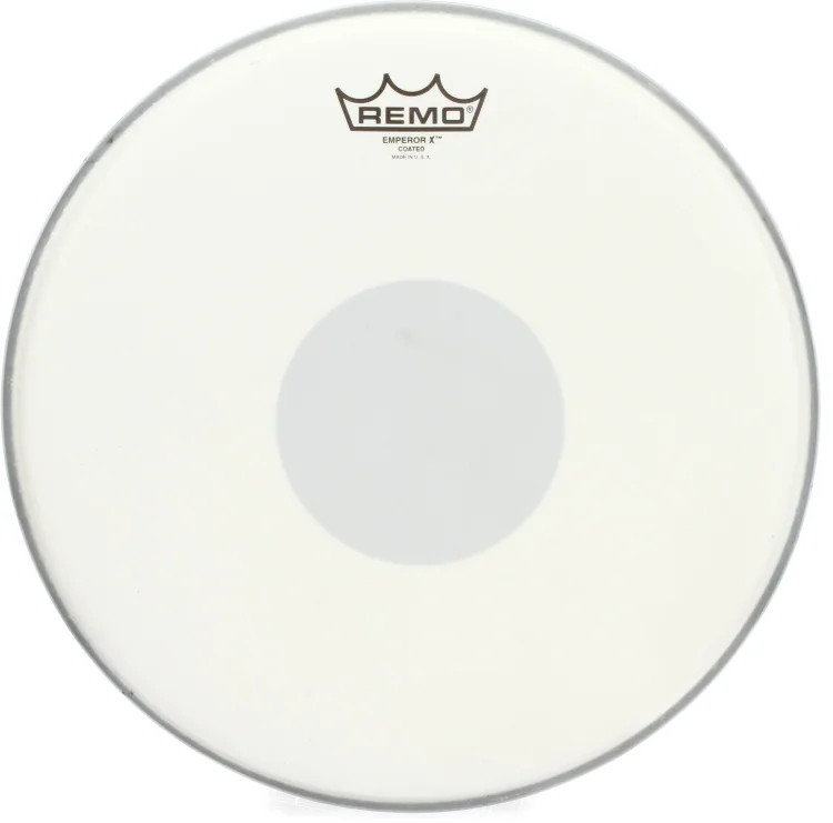 Remo Emperor X Coated Drumhead - 13" - with Black Dot