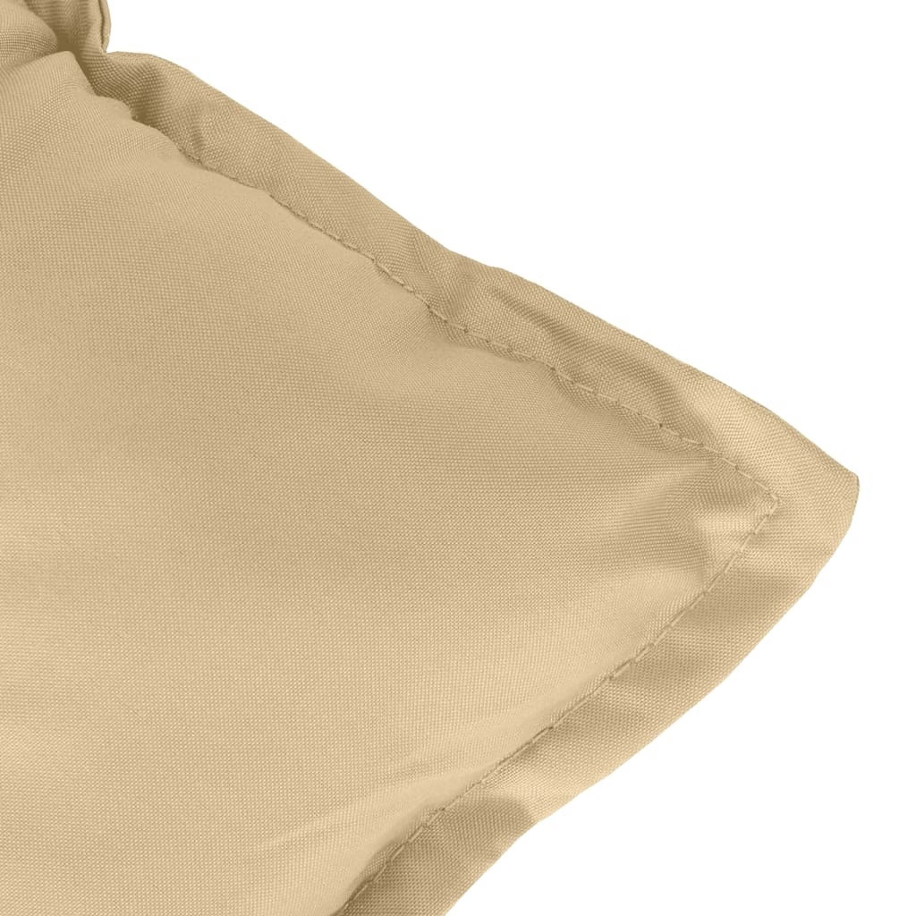 Lowback Chair Cushion Set of 6 Melange beige
