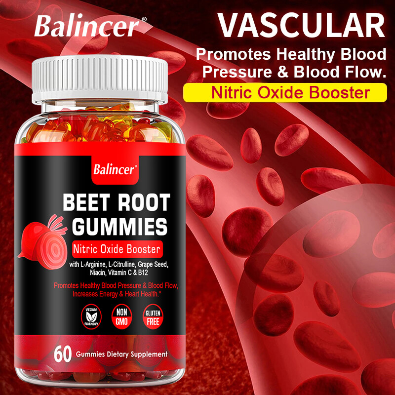 Beet Root Gummies Boosting Nitric Oxide Weight Improve Cognitive Function