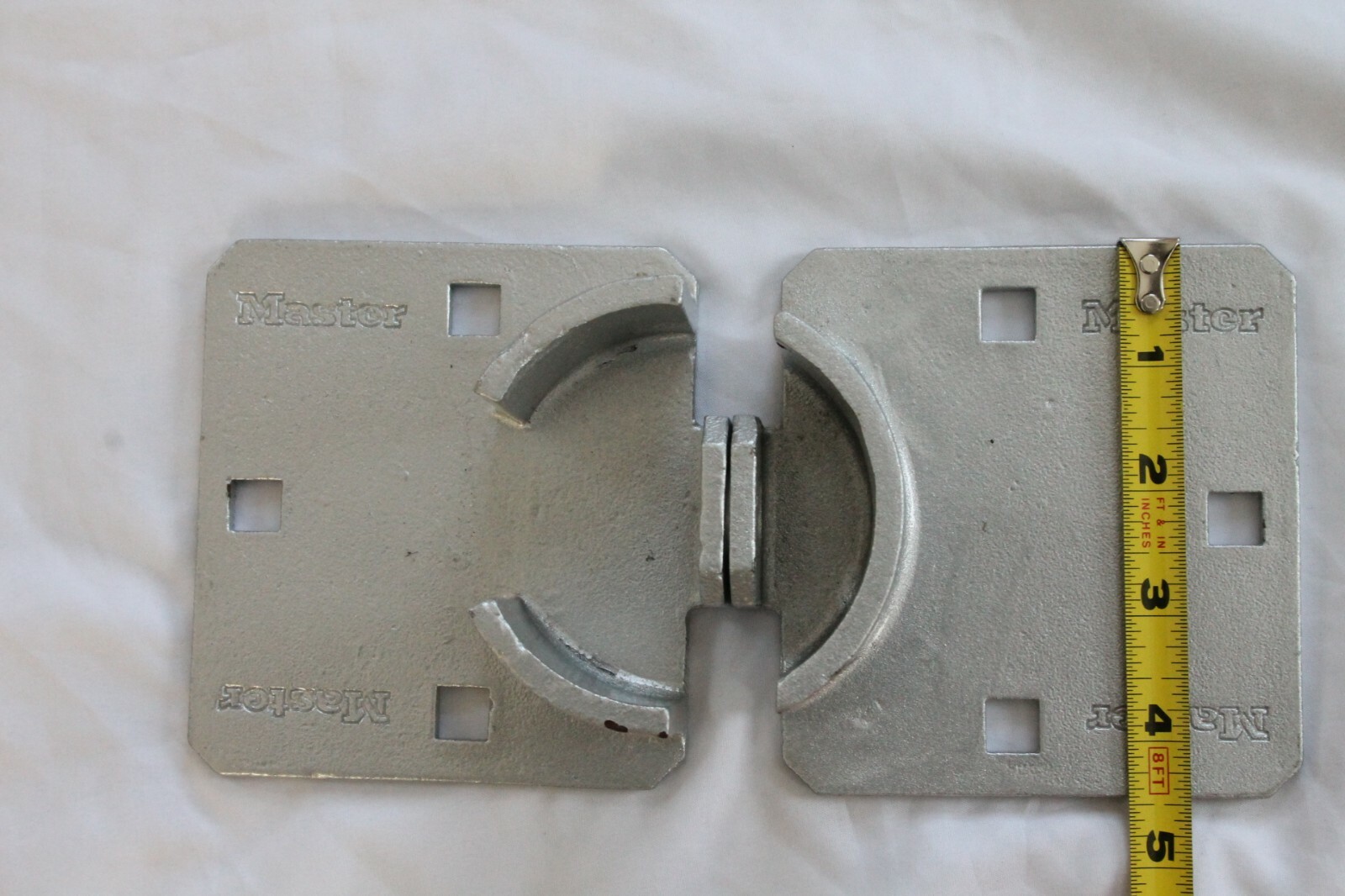 MasterLock 770 9" Long Solid Steel Hidden Shackle Padlock Hasps
