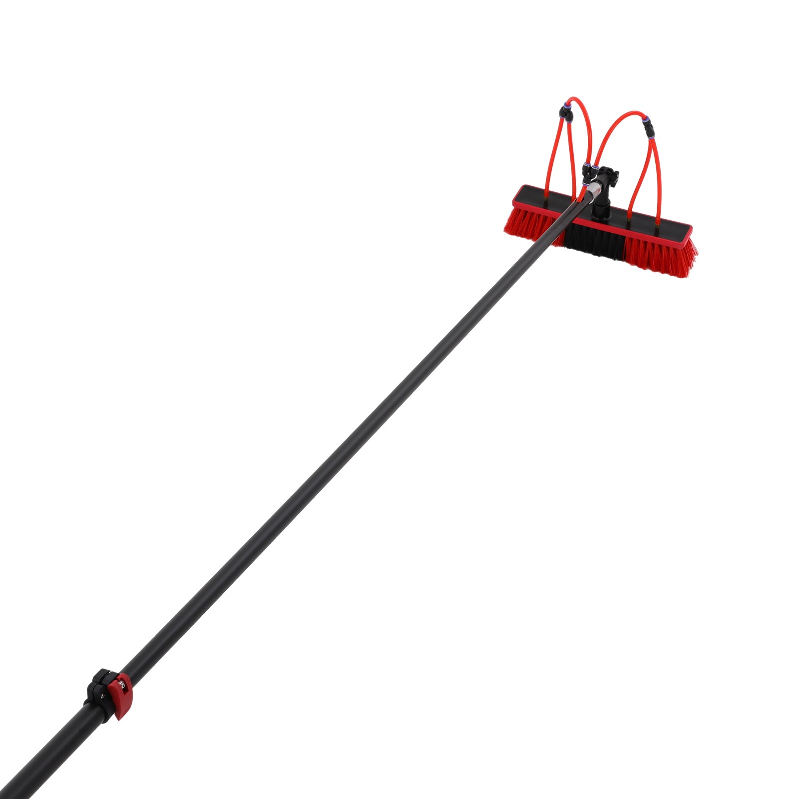 Solar Panel Cleaning Brush Outdoor Window Adjustable Pole Cleaning Kit Modern