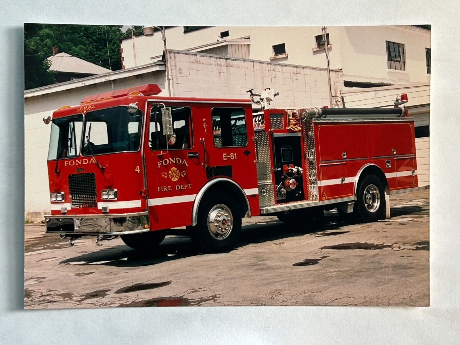 Fonda NY 1993 Spartan Central States pumper Fire Apparatus Photo A50