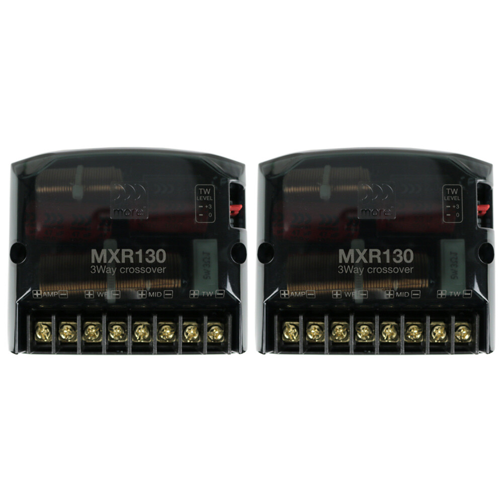 Morel MXR130 3-Way Crossovers for Component Speakers MXR-130 Comp Car Audio NEW