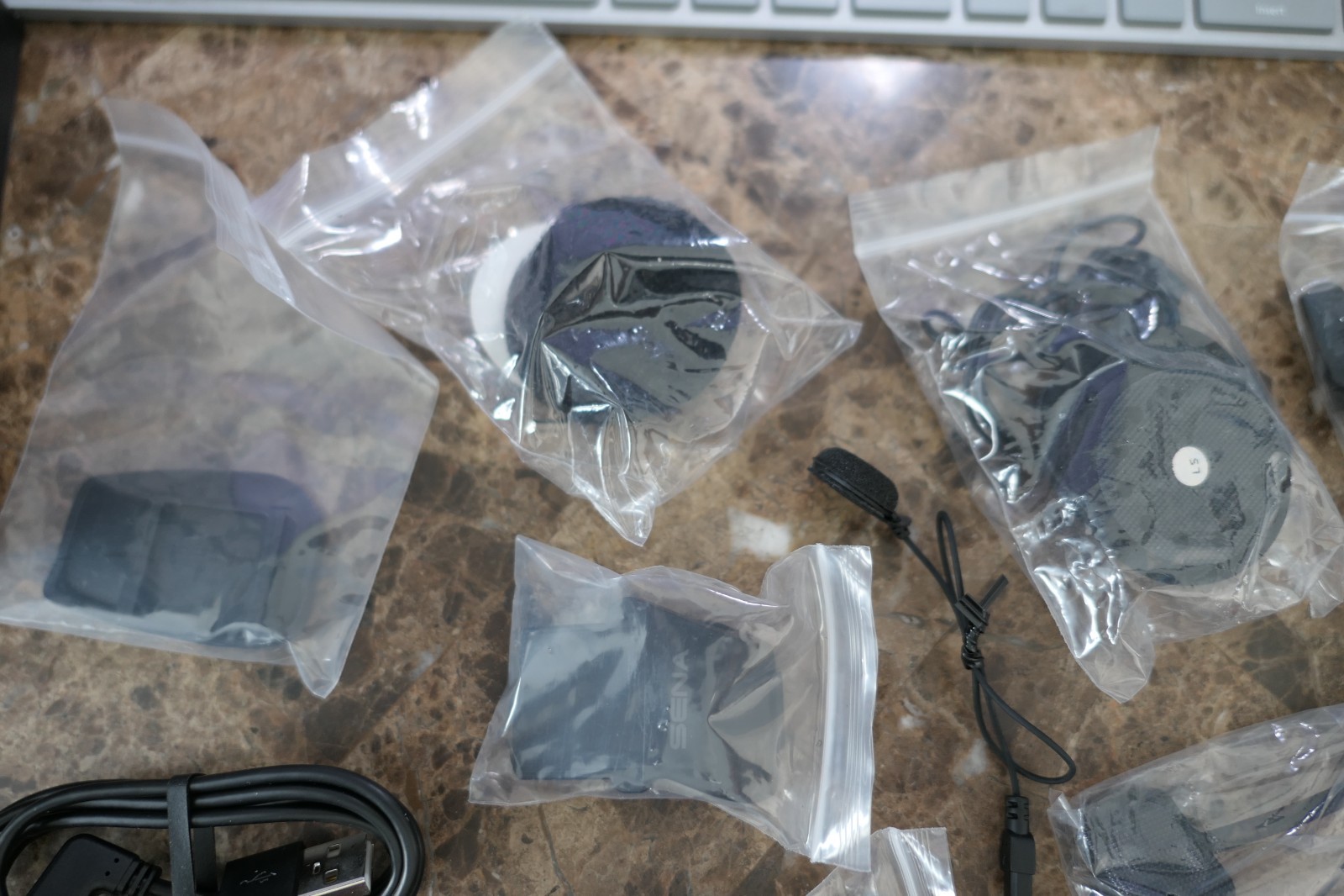 Single Sena 5S Motorcycle Bluetooth Intercom Communication System Headset SP110