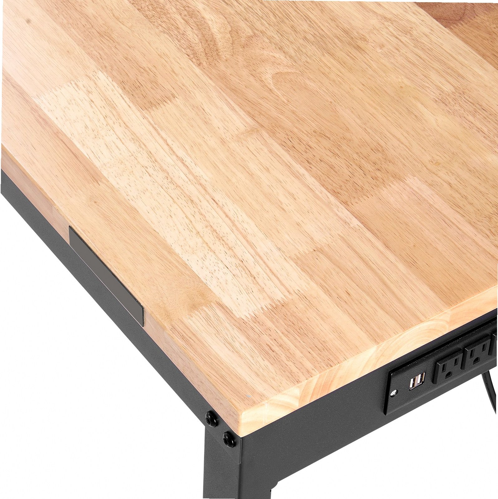 2000lb Workshop Workbench, 61x20in Height Adjust