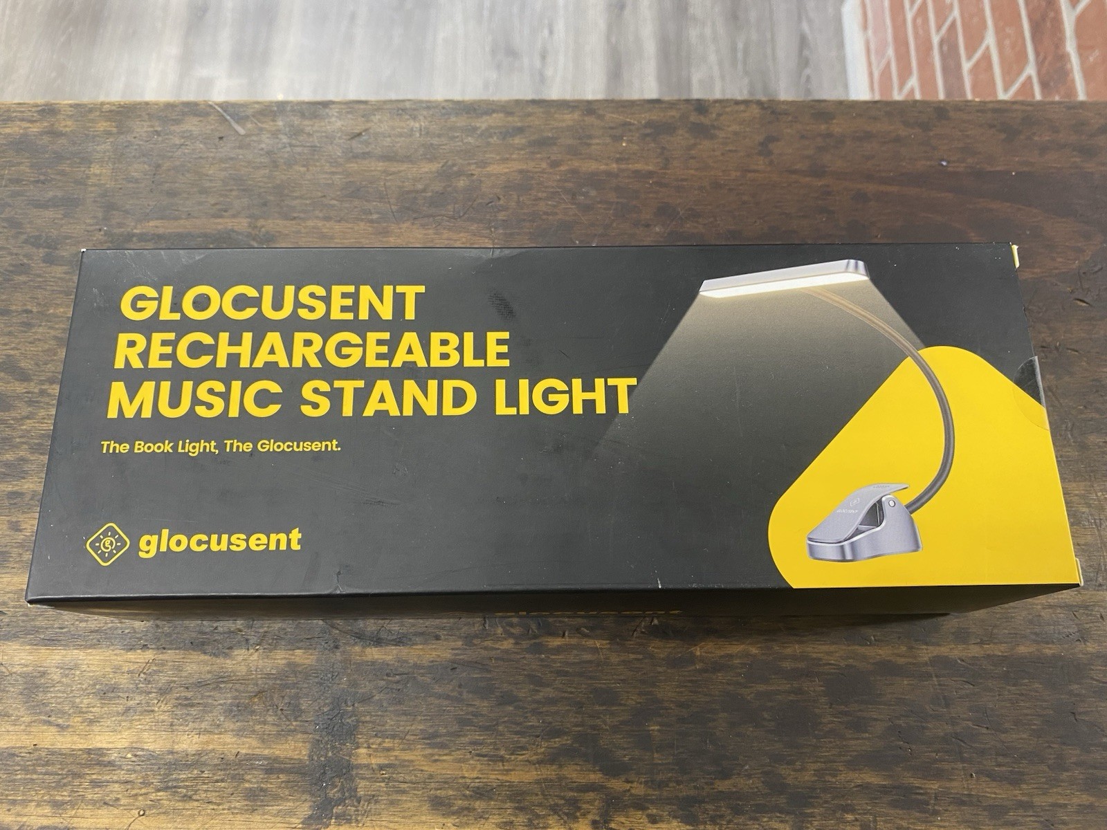 Glocusent Rechargeable Music Stand Light