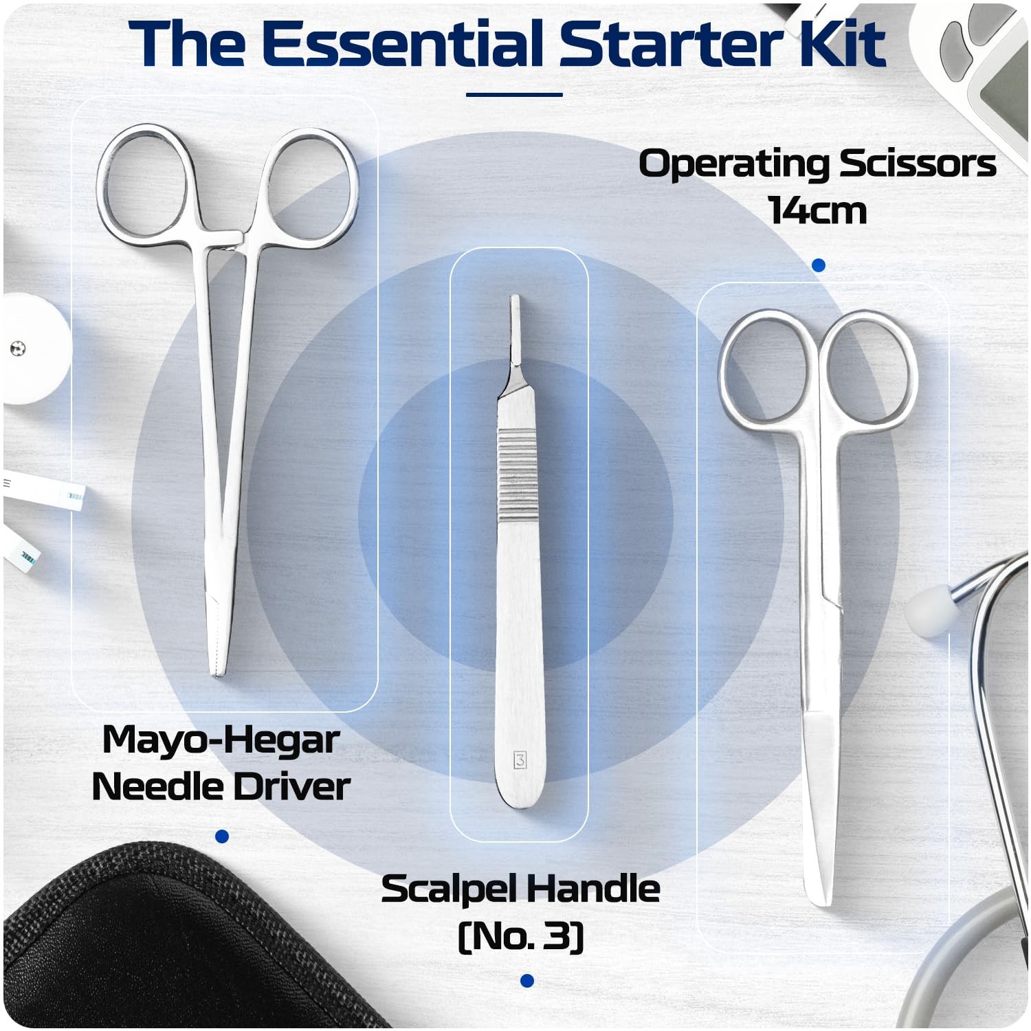 Advanced Dissection Kits - 46 or 33 Piece German Middle/ High School Kit