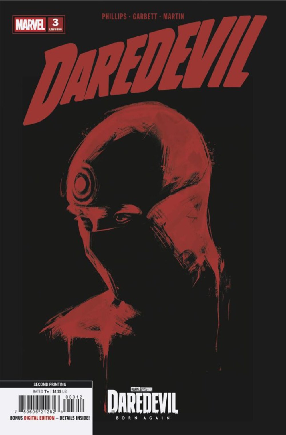 Daredevil #1 2 3 Marvel Television 4th 2nd 3rd Print Set (PRESALE 07/29/26)