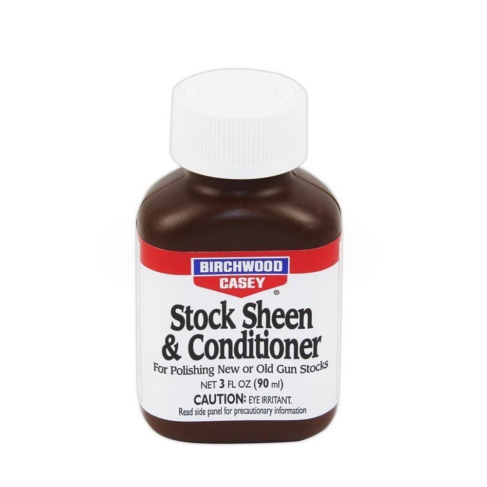 Birchwood Casey Stock Sheen & Conditioner For Polishing 3 Fluid Oz Bottle 23623