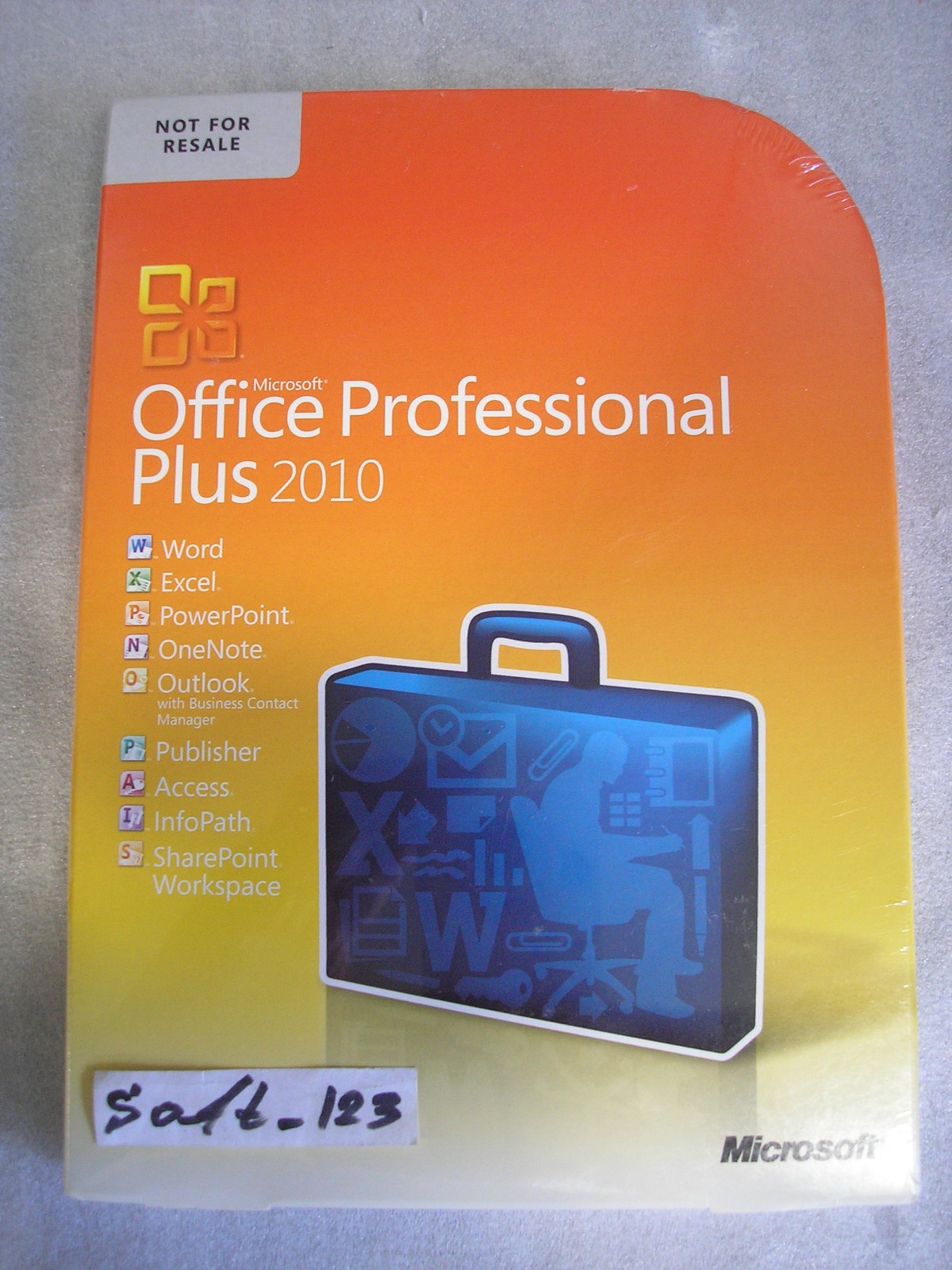 Microsoft Office 2010 Professional Plus For 2 PCs Full Version =NEW SEALED BOX=