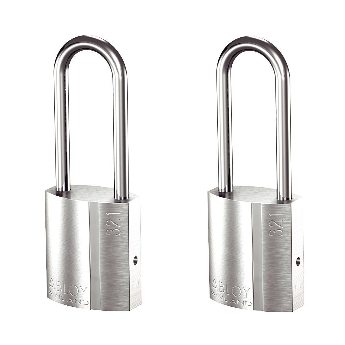 ABLOY PL321/50T Padlock Protec2 Keyed Alike KA2 w/2 Keys (2-Pack)