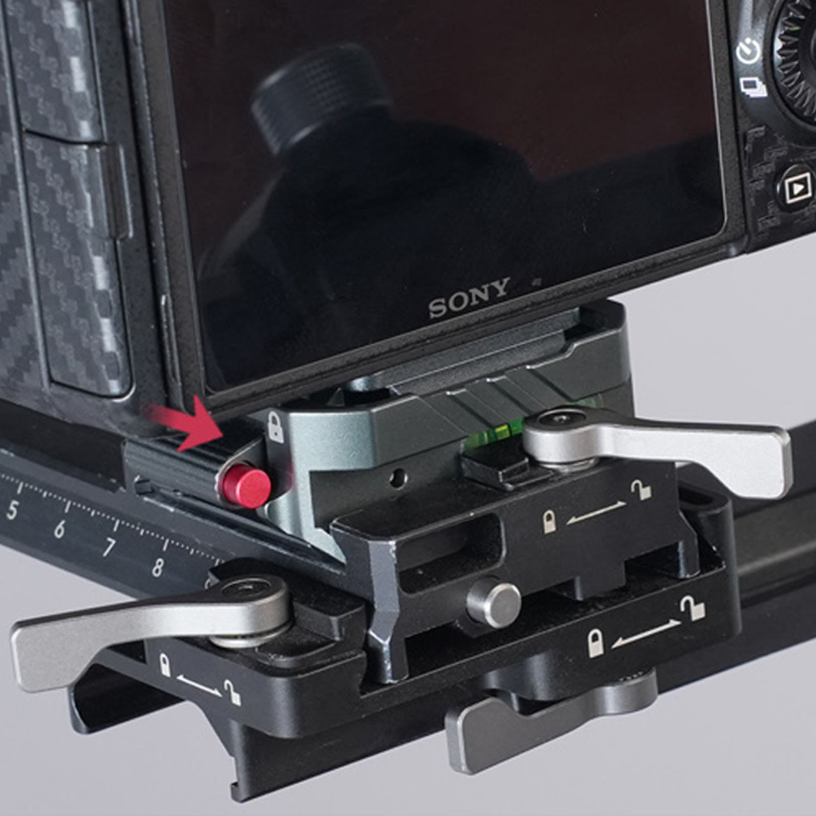 Universal Arca Swiss Quick Release Plate Auto Pan Tripod Clamp Stand Head