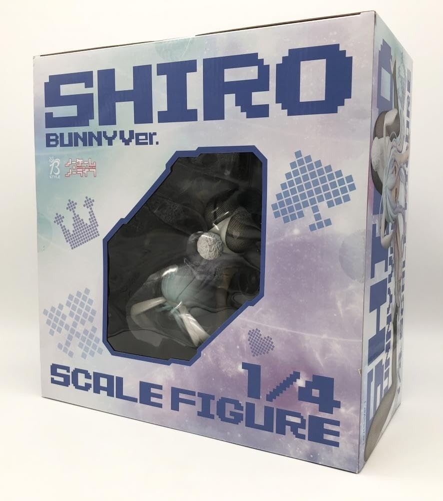 No Game No Life Shiro Bunny Ver 1/4 Figure FREEing B-style Official Used Japan