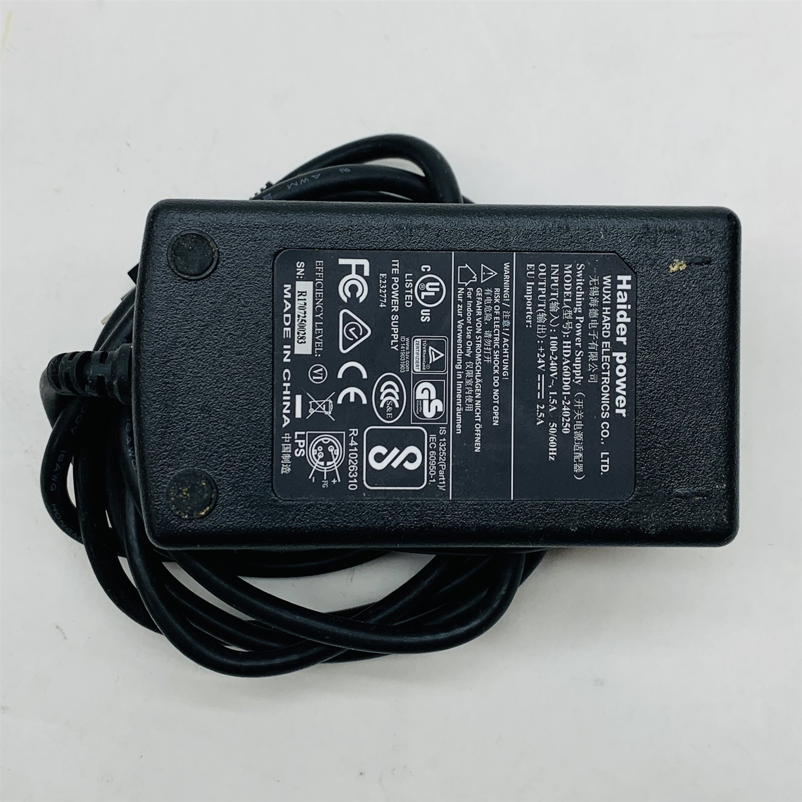 Epson Micros M244A TM-T88V POS Thermal Receipt Black Printer USB Parallel w/ PSU