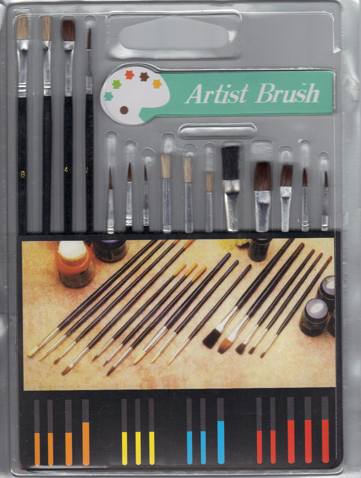 BUY THREE WATERCOLOR PAINT SETS WITH 16 DIFFERENT BRUSHES FOR LESS!!!!!!!!!