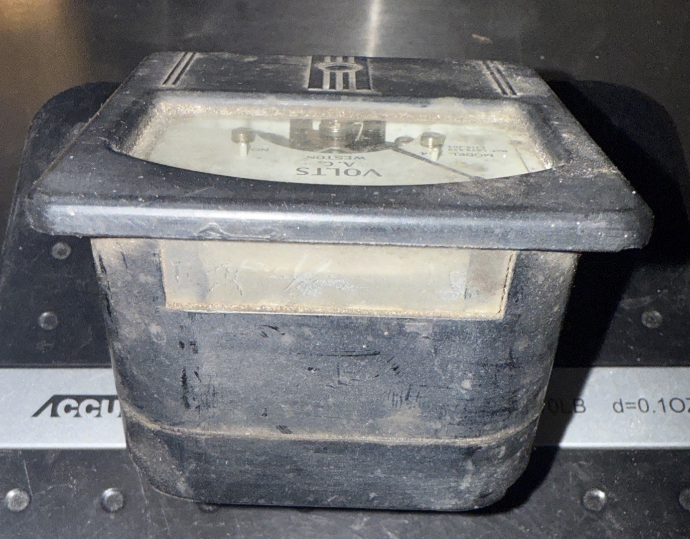 Weston Voltmeter, 0 - 300 Volts AC. 3”x3” Face