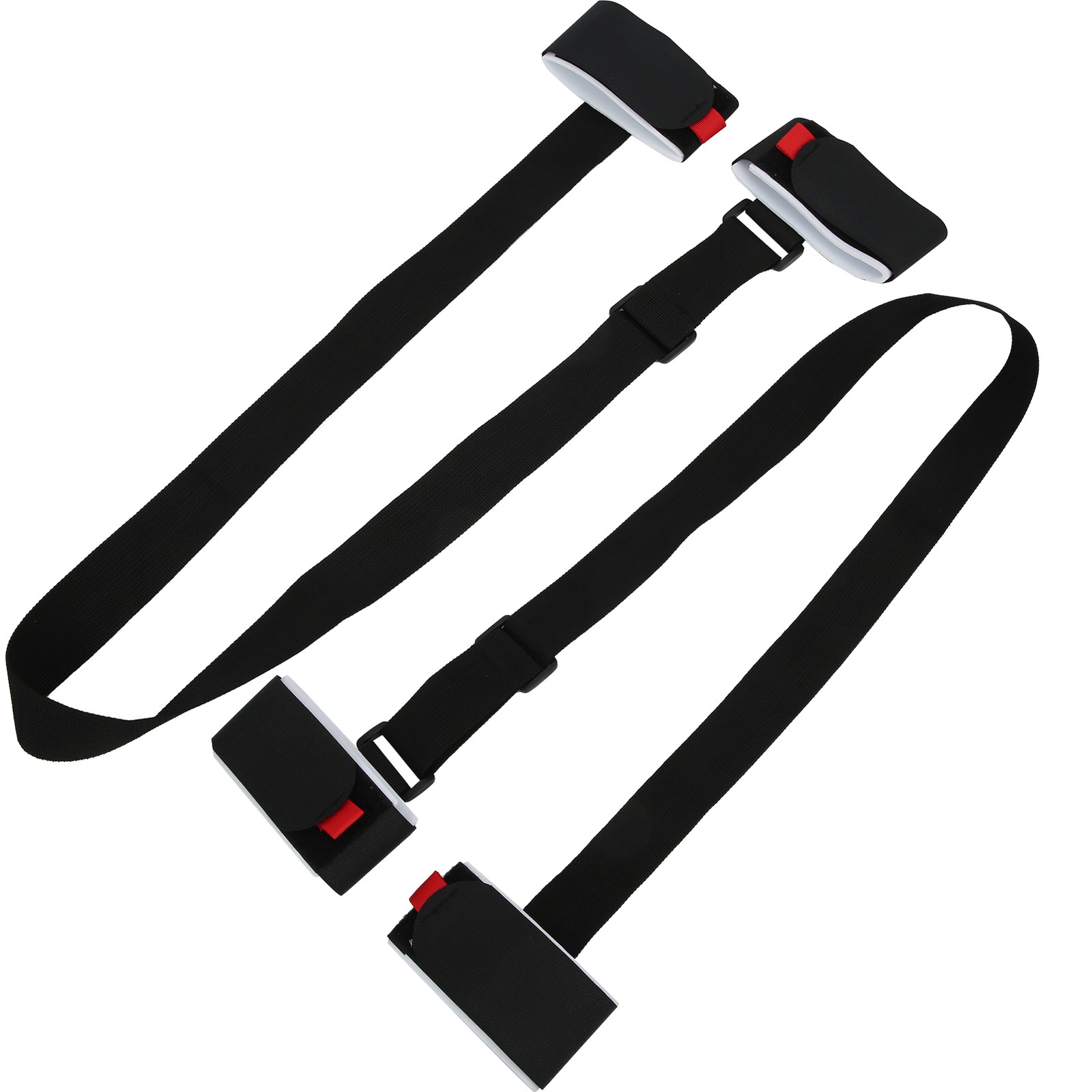 2Pcs Snowboard Shoulder Strap Double Skis Adjustable Belt AFCZ