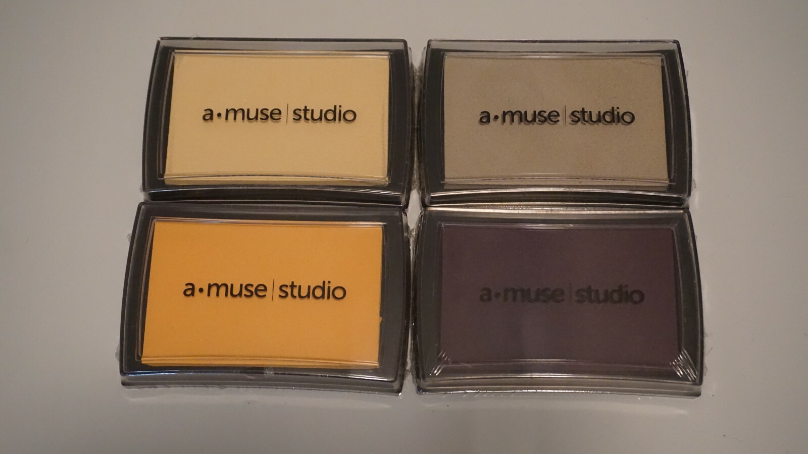 A Muse Amuse Studio Pigment Ink Pads (Set of 4) | Names in Description (New)