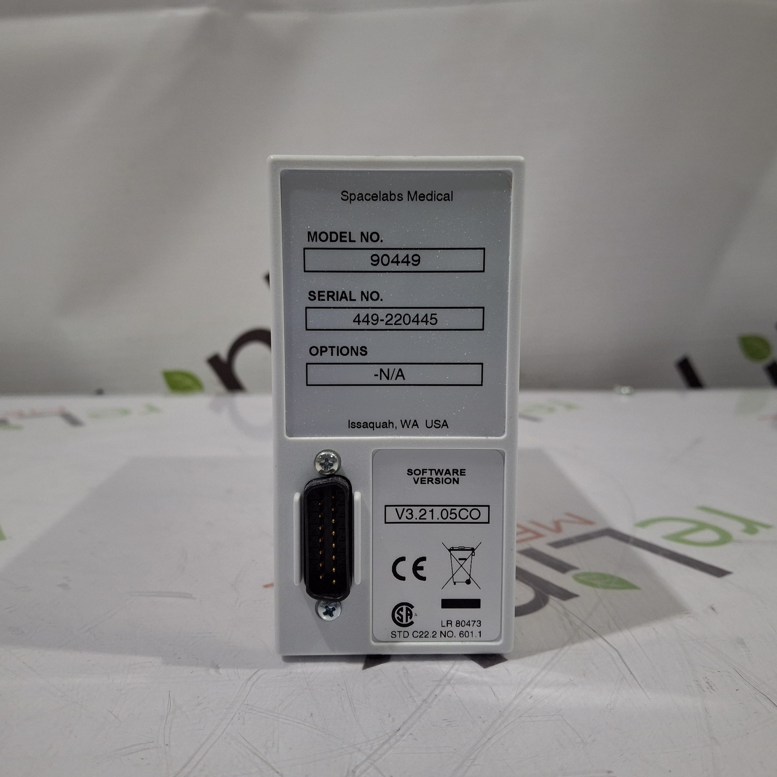 Spacelabs Healthcare 90449 Thermal Printer Recorder Module