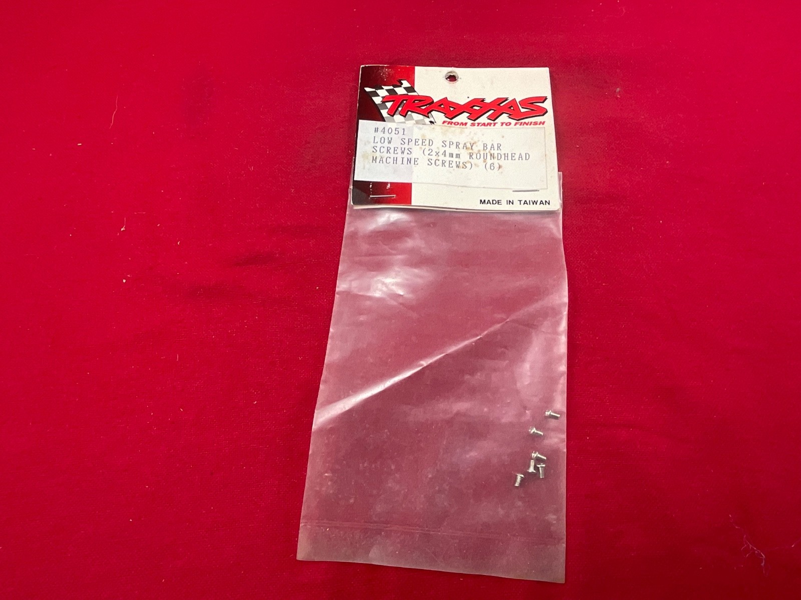 Traxxas 4051 Low-Speed Spray bar  SCREWS 2X4 mm for TRX .12, TRX Pro .15 tra4051